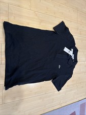 Lacoste Classic Polo Shirt Black Cotton Size S 3 Slim Fit