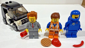 The LEGO Movie tlm094 tlm095 tlm096 Emmet,Benny Smart Car 70818
