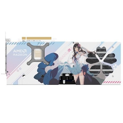 Yeston RX9070GRE-12G RX 9070 GRE 12GB D6 Sakura OC Graphics Card