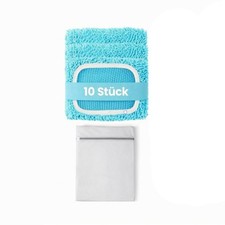 10 Pieces Chenille Mop Cover Zipper Closure Chenille Mop Pad Washable