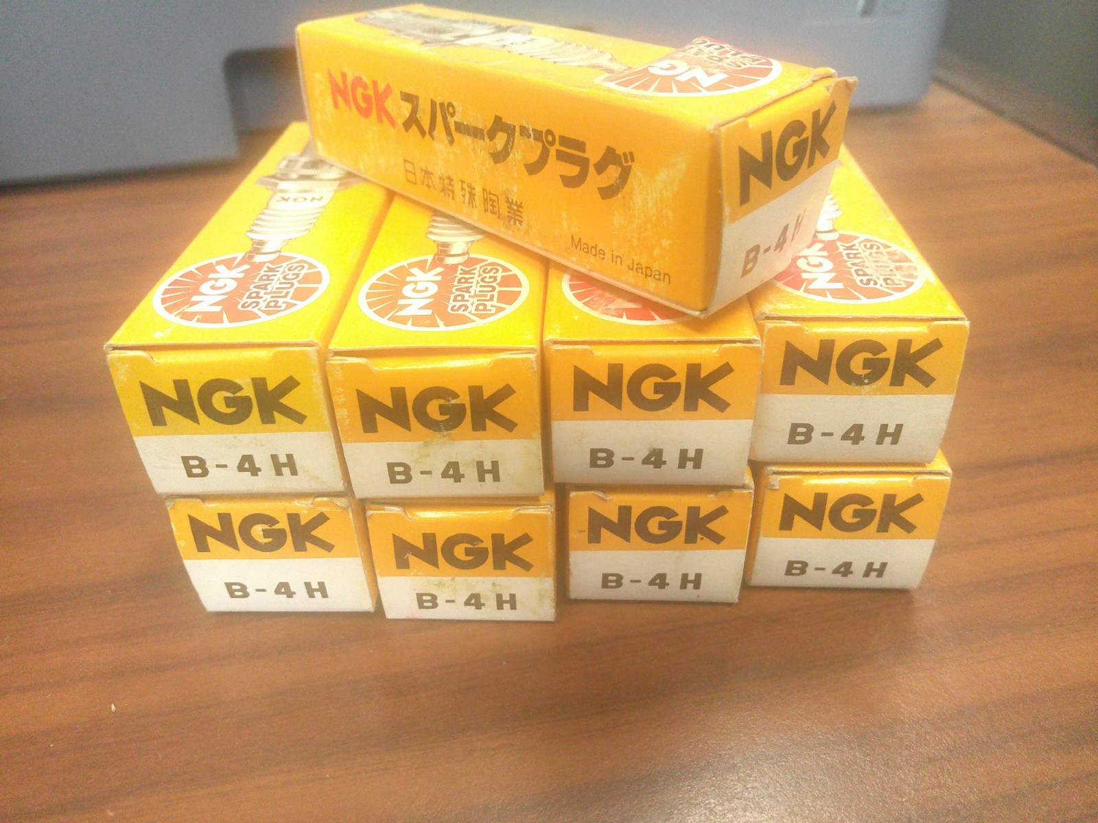 NGK Spark Plug B4H, B-4H, 3322   qty 9