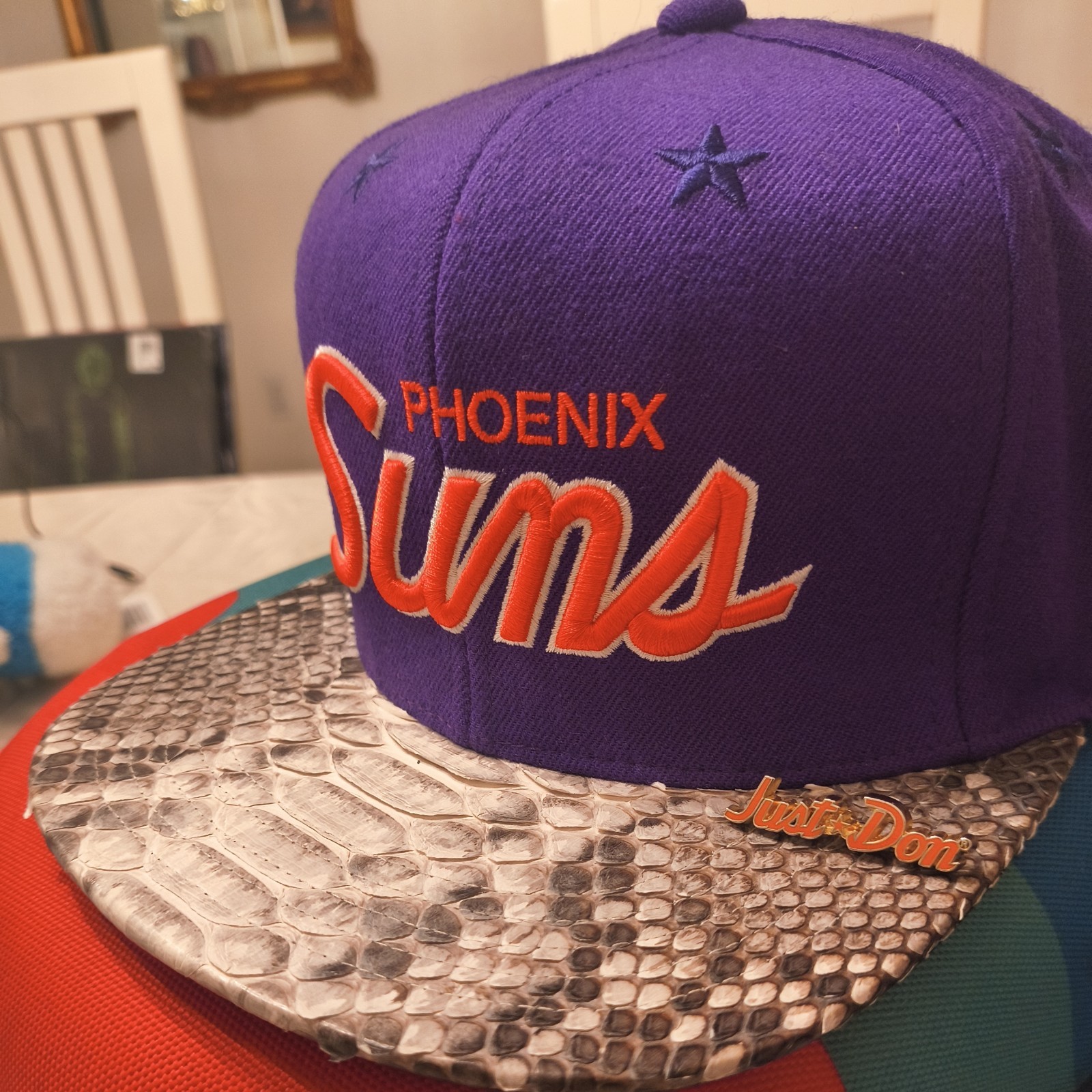 Phoenix Suns Just Don Python Lambskin Snakeskin H… - image 2