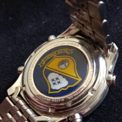 Orologio Citizen C300-Q00842 Promaster Navihawk Analogico Digitale Angeli Blu - Foto 9 di 16