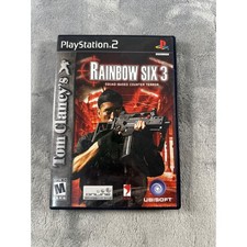 Tom Clancy's Rainbow Six 3 Sony PlayStation 2 PS2 2004 CIB Complete Black Label