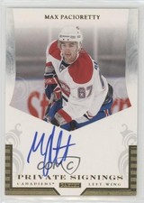 2010-11 Panini Luxury Suite Private Signings Max Pacioretty #MAX Auto 1pc9
