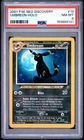 2001 POKEMON NEO DISCOVERY #13 UMBREON-HOLO PSA 8