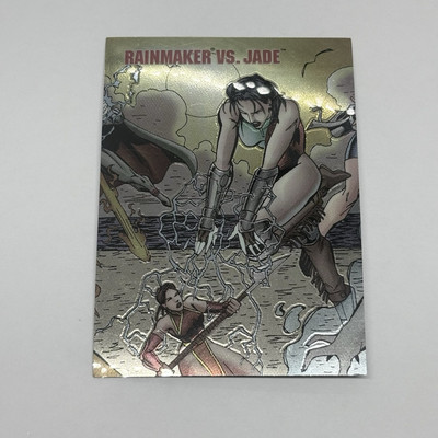 1996 Aegis Wildstorm II Rainmaker Vs Jade #65 Chrome Trading Card Rare Tc7