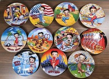 Betty Boop Collector Plates 8 Lot of 11 Danbu...