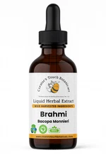 Bacopa Monnieri Extract (Brahmi) Tincture 1-2oz | Focus, Brain Health, Memory