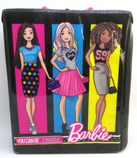 Barbie You Can Be A Fashionista Doll Display Box Storage Carrying Case 13"x10"