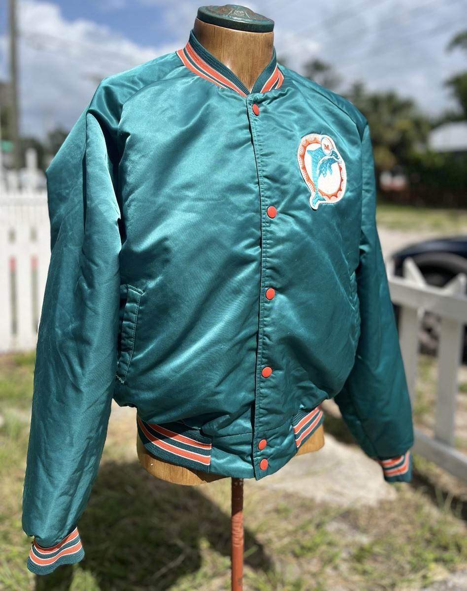 Vintage Chalk Line Size Large Miami Dolphins Starter Style Jacket