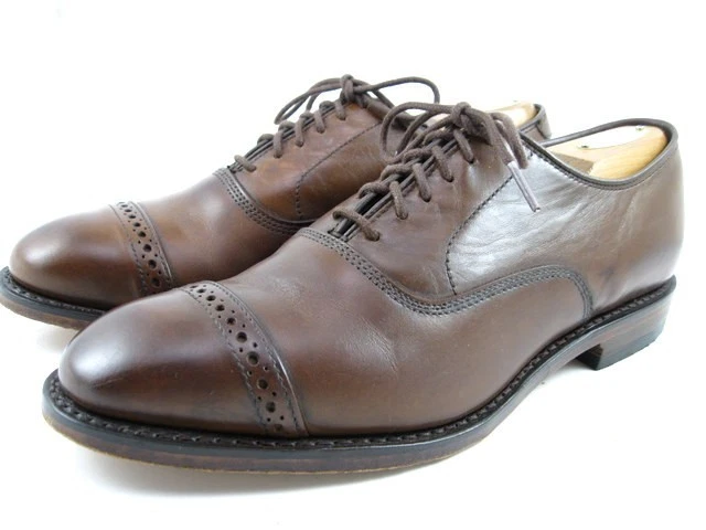 Vestido Oxford Allen Edmonds "Fifth Avenue" Puntera-Puntera 7 E (L) y 7 D (R) Café (690N) Foto 4 de 4
