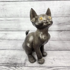 Vintage Cat Statue California Art Pottery Anthony Freeman McFarlin