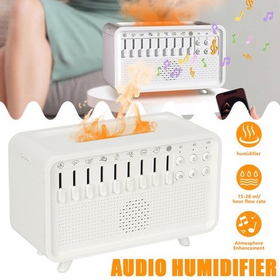 Multifunktionaler weißer Rauschen und Aroma Diffusor Luftbefeuchter für den He