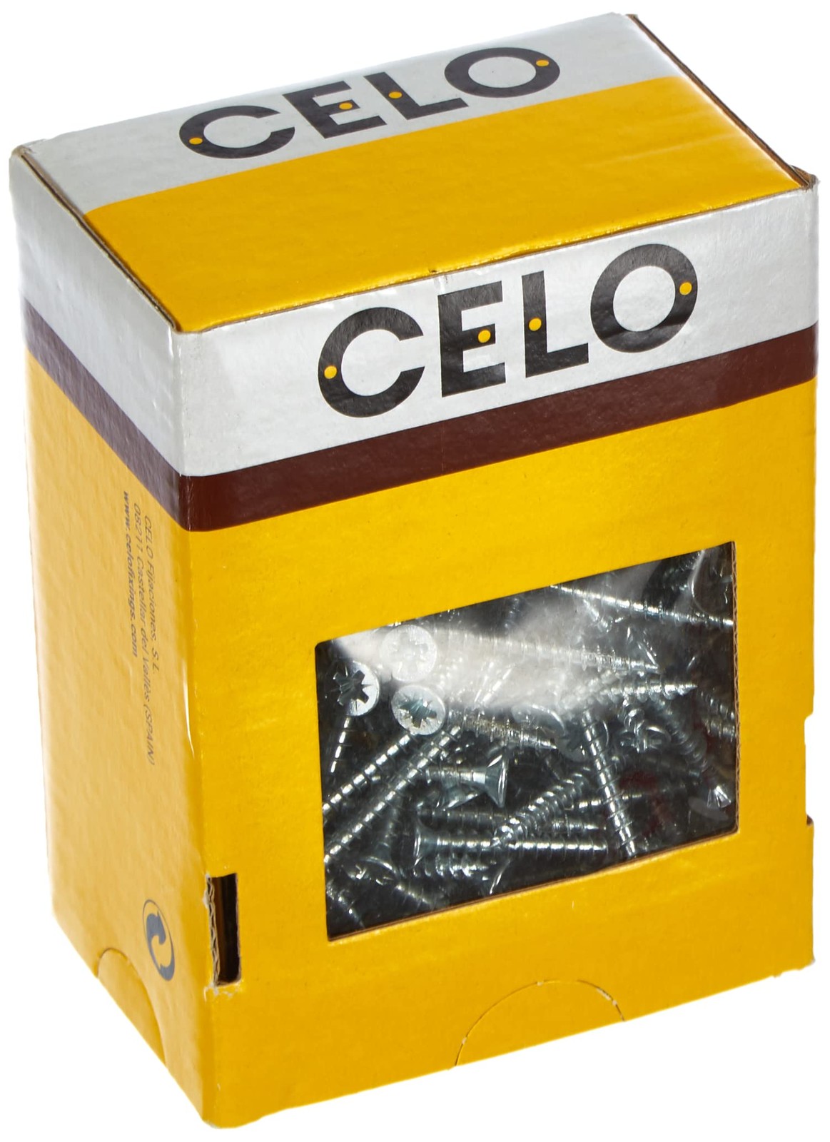 Box Of Screws Celo Vlox 40 Mm Galvanised Countersunk (200 Units) NUOVO