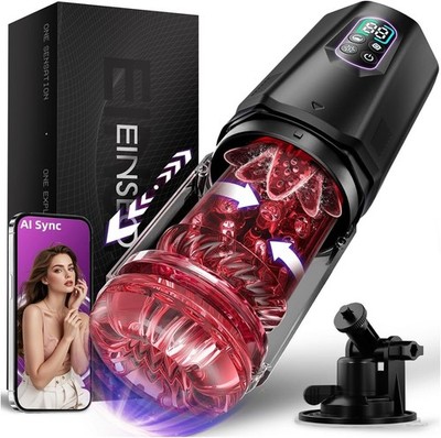 Male Massager Toys For Men Thrusting Male Stroker APP Control Pump Enlarger