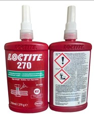 Loctite 270 High Strength Threadlocking Adhesive GENUINE UK MADE 250ml