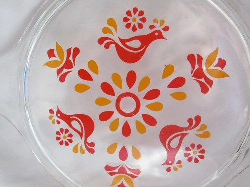 PYREX Friendship Clear Glass Lid ONLY - 475 - C 14 Two and a Half Quart Q251