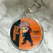 Jujutsu Kaisen Itadori Yuji Acrylic Key Chain ROUND1 Round One Collaboration