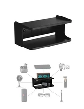 NOTMBESTM Bedside Wall Shelf Organizer Small Bedside Shelf Wall Mount for Bed...