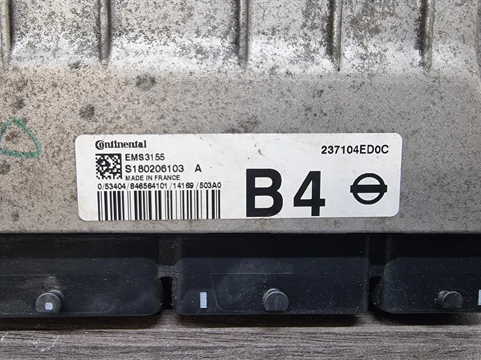 NISSAN QASHQAI J11 2014-2021 1.2 PETROL ENGINE CONTROL MODULE ECU 237104ED0C - Image 2 of 4
