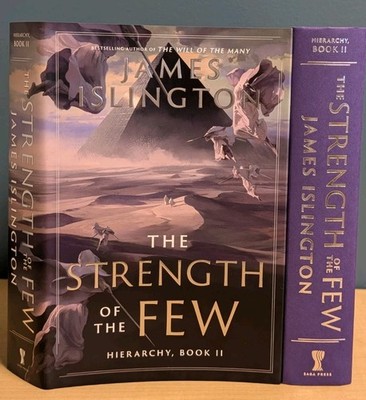   James Islington SIGNED STRENGTH OF THE FEW 1st Ed 1st Print Fantasy Sequel