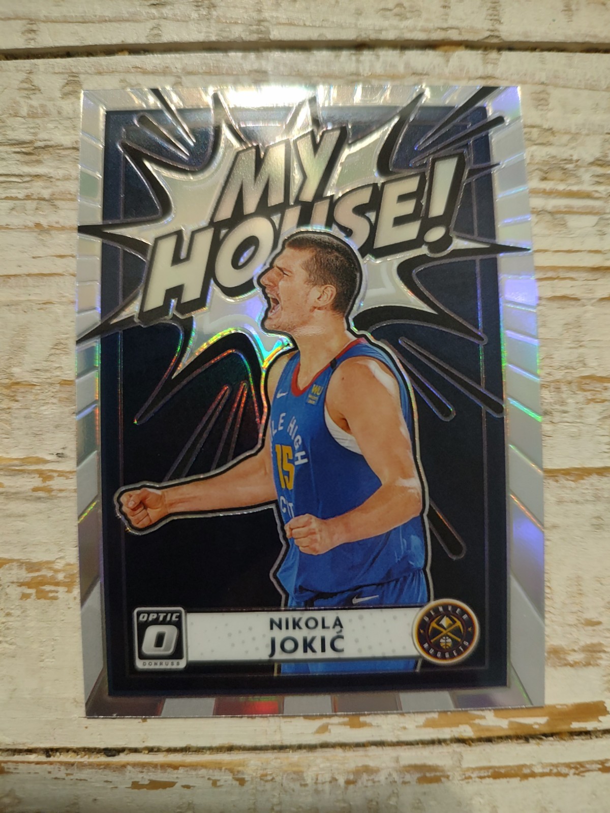 Nikola Jokic 2020 Optic #9 My House! - Holo Price Guide - Sports
