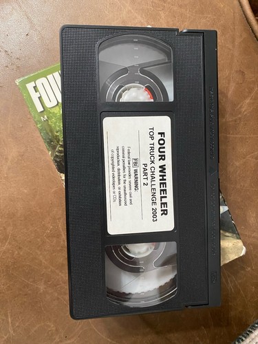 VHS 4x4 Four Wheeler Magazine - Top Truck Challenge 2003 OOP HTF Rare Pro Comp - Picture 9 of 9