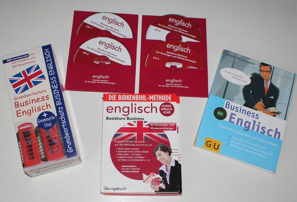 Business Englisch lernen – Lernkarten, Audio Sprachkurs Birkenbihl, Bücher - Bild 1 von 1