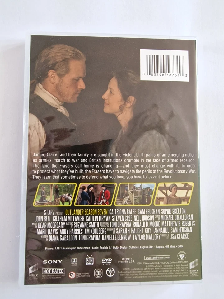Outlander Series 7 Part 1 Box Set. As New. Unsealed - Image 4 of 4