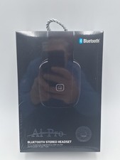 AI Pro 200 Plus Bluetooth Foldable Headphones - BLACK - LIFETIME WARRANTY