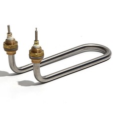 1KW-3KW Copper U Bend Single Water Heater Element 10mm Tube M18 Thread Home Part
