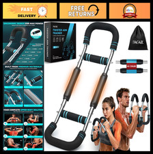 Arm Trainer Resistance Bands - 5/9 Levels 30-140 lbs for Chest  Arm Workout,