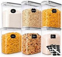 Vorratsdosen Luftdicht 6 X 4L FüR MüSli Cornflakes KüChe Aufbewahrung