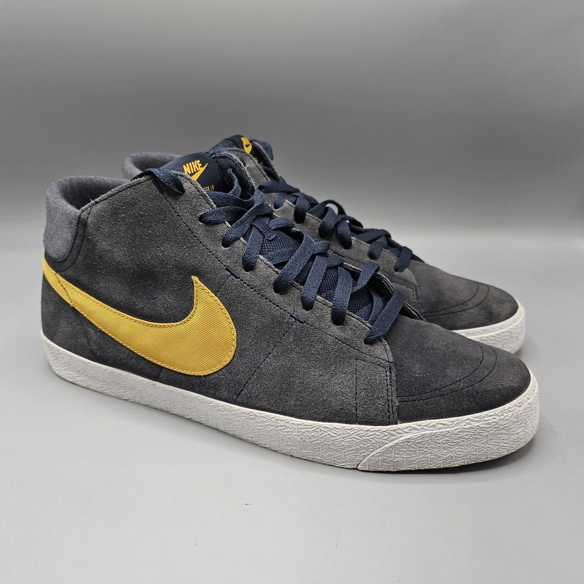 Nike Blazer High Cool Grey Yellow Men\'s Size 9.5 Nike SB Zoom Blazer (Anti-Hero) - Rough Green/Amarillo-Rough  main image 2