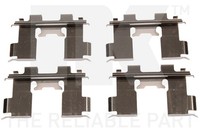 NK ZubehöRsatz Scheibenbremsbelag 7922205 FüR Almera Nissan 1 Hatchback N15 SLX