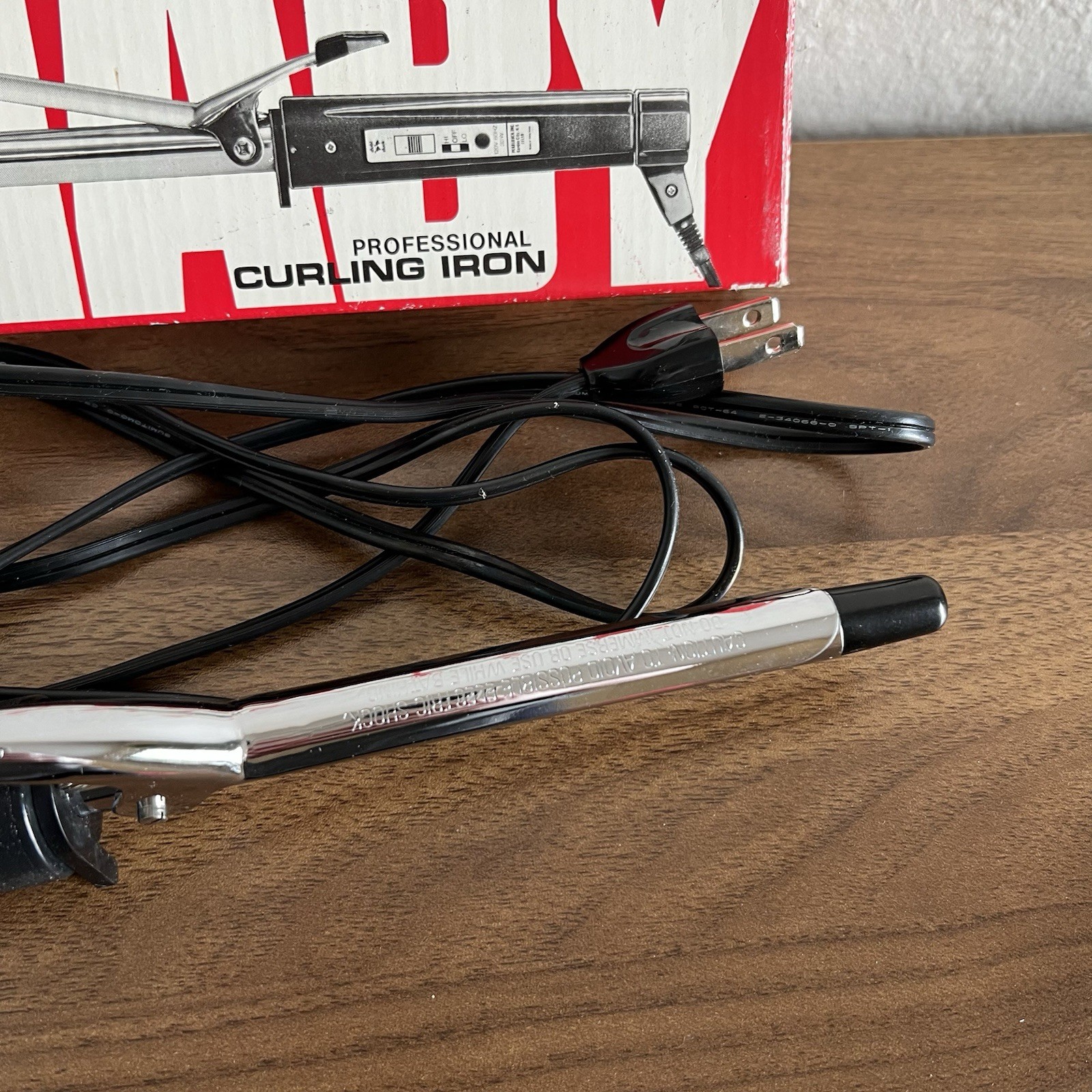 Vintage Dubl Duck Professional 1/2” Size Curling Iron Model No 170 C