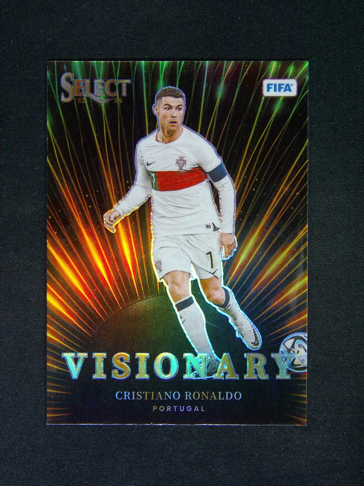 2023-24 Panini Select FIFA Cristiano Ronaldo #7 Visionary SP