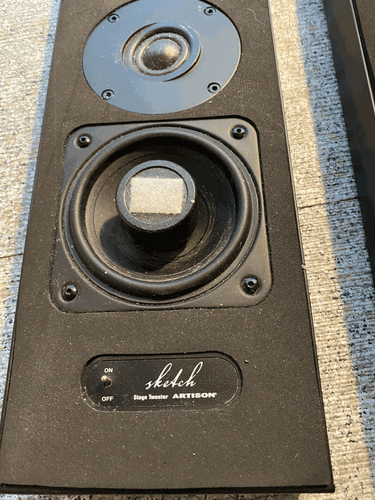 Artison Model: Sketch ST-LCR Flat Panel Left & Right Speakers - Black - Picture 6 of 11