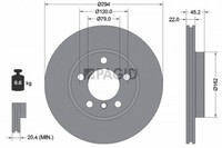 2X Bremsscheibe Pagid 55778NC FüR Mini Countryman R60 Paceman R61 Cooper ALL4