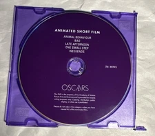 ANIMATED SHORT FILM 2018 FYC DVD DISNEY BAO ANIMAL BEHAVIOUR LATE AFTERNOON RARE