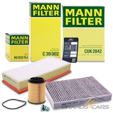 MANN-FILTER INSPEKTIONSPAKET FILTERSATZ A FÜR PORSCHE CAYENNE 3.2 3.6 BJ 03-10