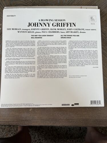 Johnny Griffin A Blowing Session VMP LIMITED #0121 Vinyl Me Please Played Once - Picture 3 of 5