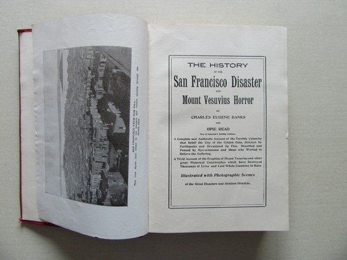 History of The San Francisco Disaster and Mount Vesuvius Horror - Original, 1906 - Picture 2 of 12