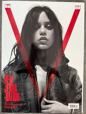 V MAGAZINE - ISSUE #154-  SUMMER  2025 -JENNA ORTEGA  -  BRAND NEW