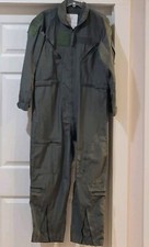 USAF Flyers Coveralls Men's 42S Summer Olive Green FR 85 Full Zip