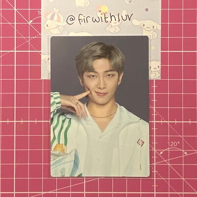 official bts sowoozoo muster fanmeet mini photocard 7/8 rm kim namjoon