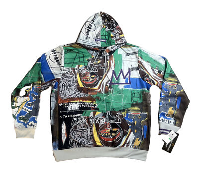 Jean-Michel Basquiat x Members Only Large Pullover Hoodie