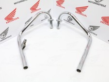 Juego manillar izquierdo + derecho honda st 50 70 dax k1 k2 cromo original original nuevo