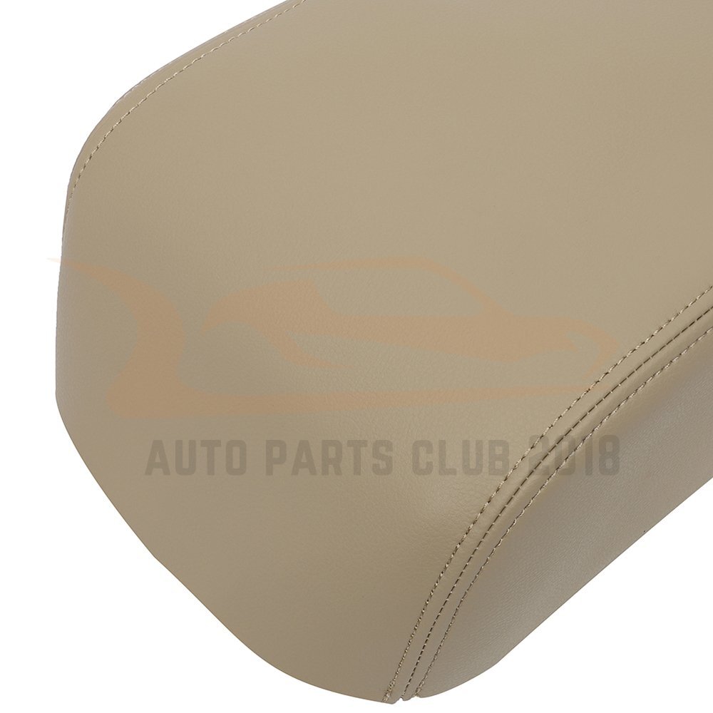 Beige Leather Center Console Armrest Cover For Toyota Avalon 2005-2012 – Direct Fit